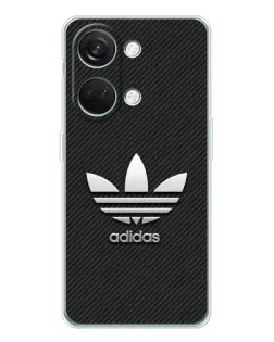 Чехол для Huawei Honor Play 10C с картинкой «Adidas Карбоновая текстура»