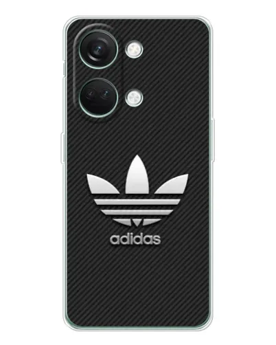 Чехол для Huawei Honor Play 10C с картинкой «Adidas Карбоновая текстура»