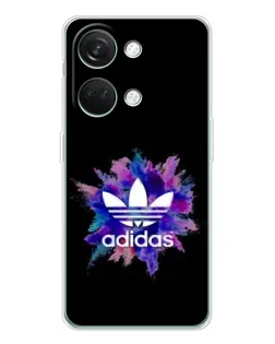 Чехол для Huawei Honor Play 10C с картинкой «Взрыв красок Adidas»