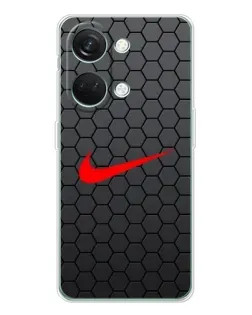 Чохол для Huawei Honor Play 10C з картинкою «Nike — карбонова сітка» Чохол для Huawei Honor Play 10C з картинкою «Nike — карбонова сітка»