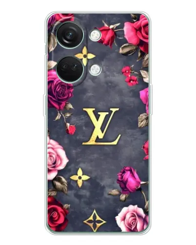 Чехол для Huawei Honor Play 10C с картинкой «Цветочный Louis Vuitton»