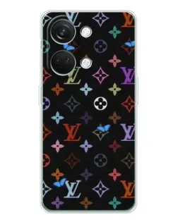 Чехол для Huawei Honor Play 10C с картинкой «Цветная монограмма LV»