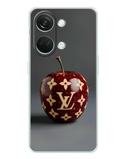 Чехол для Huawei Honor Play 10C с картинкой «Красное яблоко LV»