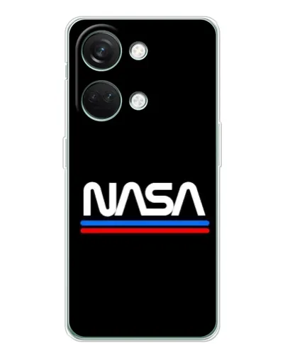 Чехол для Huawei Honor Play 10C с картинкой «NASA — классика Red Blue»