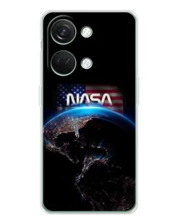 Чехол для Huawei Honor Play 10C с картинкой «Земля из космоса NASA»