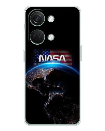 Чехол для Huawei Honor Play 10C с картинкой «Земля из космоса NASA»