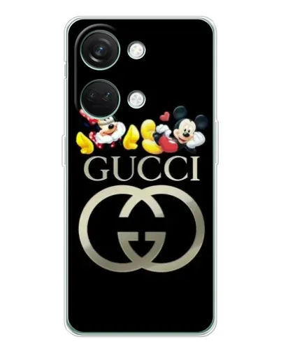 Чехол для Huawei Honor Play 10C с картинкой «Gucci — герои Disney»