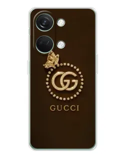 Чехол для Huawei Honor Play 10C с картинкой «Gucci — золотая бабочка» Чехол для Huawei Honor Play 10C с картинкой «Gucci — золотая бабочка»