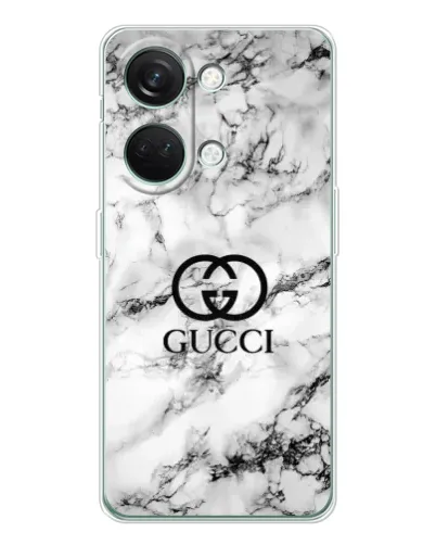 Чехол для Huawei Honor Play 10C с картинкой «Gucci — мраморный шик»