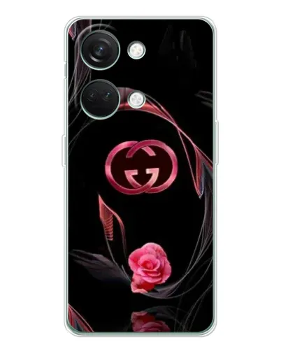 Чехол для Huawei Honor Play 10C с картинкой «Gucci — неоновая роза»