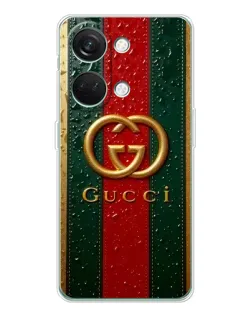 Чехол для Huawei Honor Play 10C с картинкой «Gucci — фирменная полоса и золото» Чехол для Huawei Honor Play 10C с картинкой «Gucci — фирменная полоса и золото»