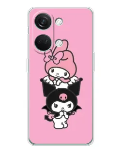 Чохол для Huawei Honor Play 10C з картинкою «My Melody та Kuromi» Чохол для Huawei Honor Play 10C з картинкою «My Melody та Kuromi»
