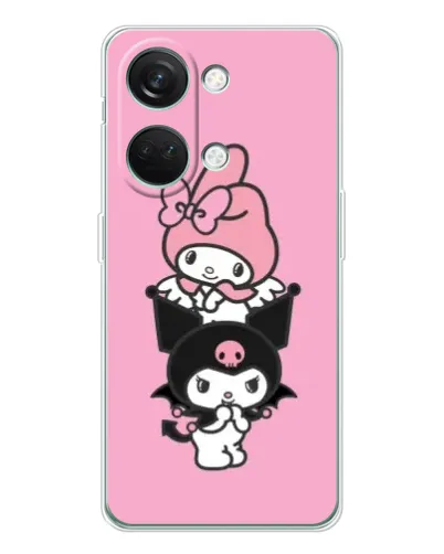 Чохол для Huawei Honor Play 10C з картинкою «My Melody та Kuromi»