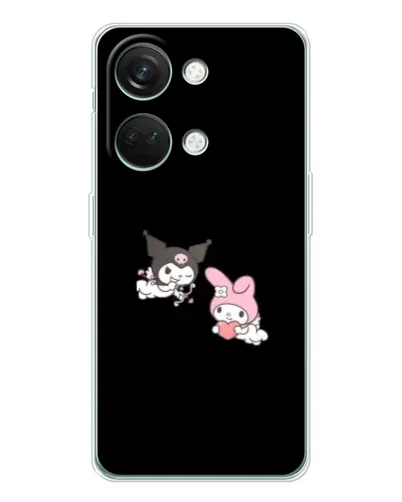 Чохол для Huawei Honor Play 10C з картинкою «My Melody та Kuromi»