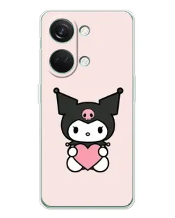 Чохол для Huawei Honor Play 10C з картинкою «Kuromi та серце» Чохол для Huawei Honor Play 10C з картинкою «Kuromi та серце»