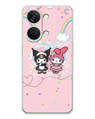 Чохол для Huawei Honor Play 10C з картинкою «My Melody та Kuromi»