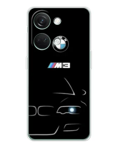 Чехол для Huawei Honor Play 10C с картинкой «Минималистичный принт BMW M3» Чехол для Huawei Honor Play 10C с картинкой «Минималистичный принт BMW M3»