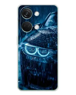 Чехол для Huawei Honor Play 10C с картинкой «BMW под дождем»