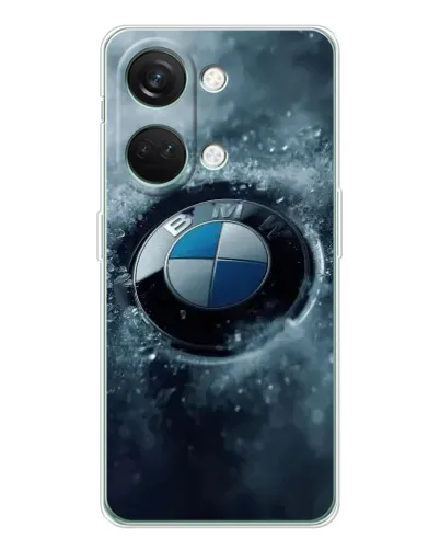 Чехол для Huawei Honor Play 10C с картинкой «Логотип BMW — лед» Чехол для Huawei Honor Play 10C с картинкой «Логотип BMW — лед»
