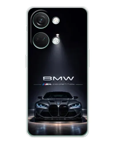 Чехол для Huawei Honor Play 10C с картинкой «BMW сквозь ночной город» Чехол для Huawei Honor Play 10C с картинкой «BMW сквозь ночной город»