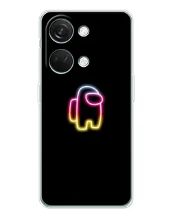 Чехол для Huawei Honor Play 10C с картинкой «Among Us градиент»