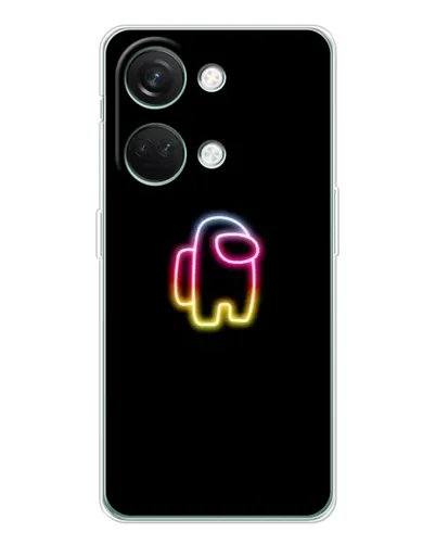Чехол для Huawei Honor Play 10C с картинкой «Among Us градиент» Чехол для Huawei Honor Play 10C с картинкой «Among Us градиент»