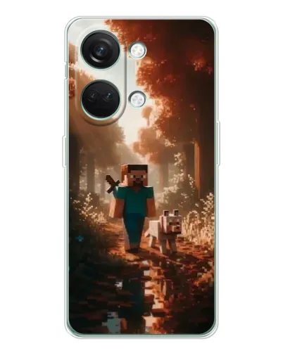 Чохол для Huawei Honor Play 10C з картинкою «Стів у лісі»