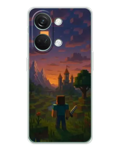 Чохол для Huawei Honor Play 10C з картинкою «Стів біля вежі»