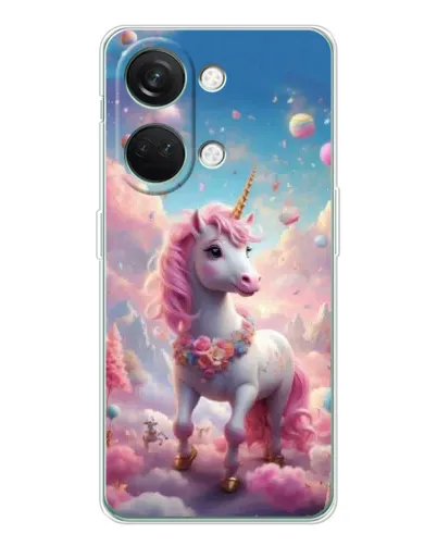 Чехол для Huawei Honor Play 10C с картинкой «Единорог среди облаков» Чехол для Huawei Honor Play 10C с картинкой «Единорог среди облаков»