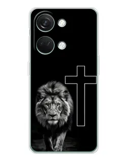 Чехол для Huawei Honor Play 10C с картинкой «Лев и Крест»