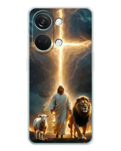 Чехол для Huawei Honor Play 10C с картинкой «Лев Иуды и Свет»