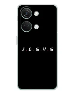 Чехол для Huawei Honor Play 10C с картинкой «Точки веры J.E.S.U.S.»