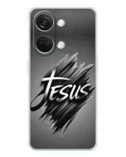 Чехол для Huawei Honor Play 10C с картинкой «Надпись Jesus Graffiti»