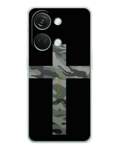 Чехол для Huawei Honor Play 10C с картинкой «Милитари Крест»