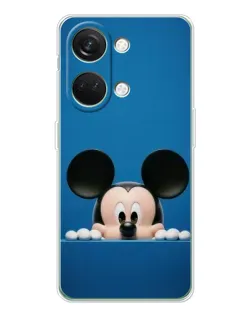 Чехол для Huawei Honor Play 10C с картинкой «Микки выглядывает»
