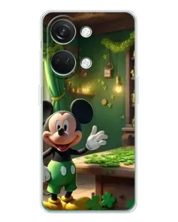 Чехол для Huawei Honor Play 10C с картинкой «Микки в мастерской»