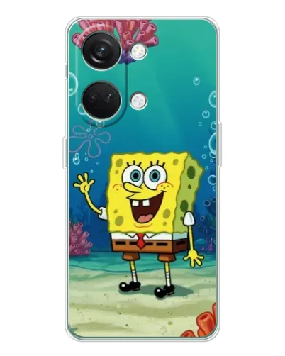 Чехол для Huawei Honor Play 10C с картинкой «Подводный привет»