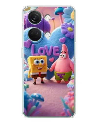 Чехол для Huawei Honor Play 10C с картинкой «Губка Боб Патрик»