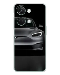 Чехол для Huawei Honor Play 10C с картинкой «Tesla Model S Look»