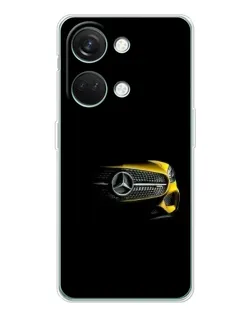 Чехол для Huawei Honor Play 10C с картинкой «Mercedes — ретро стиль»