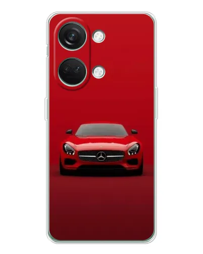 Чехол для Huawei Honor Play 10C с картинкой «Красный Mercedes AMG»