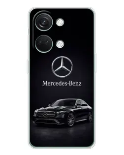 Чехол для Huawei Honor Play 10C с картинкой «Mercedes — решетка радиатора»