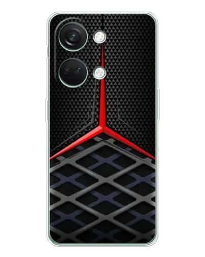Чехол для Huawei Honor Play 10C с картинкой «Mercedes Carbon Grid»