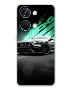 Чехол для Huawei Honor Play 10C с картинкой «Темный Mercedes AMG»