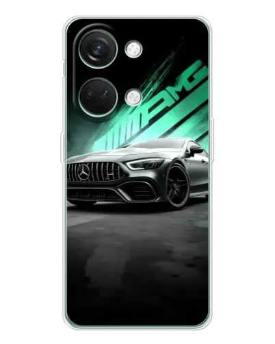 Чехол для Huawei Honor Play 10C с картинкой «Темный Mercedes AMG»