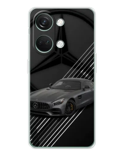 Чехол для Huawei Honor Play 10C с картинкой «Mercedes AMG — графика»