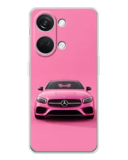 Чехол для Huawei Honor Play 10C с картинкой «Розовый Mercedes AMG» Чехол для Huawei Honor Play 10C с картинкой «Розовый Mercedes AMG»