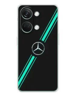 Чехол для Huawei Honor Play 10C с картинкой «Спортивные линии Mercedes» Чехол для Huawei Honor Play 10C с картинкой «Спортивные линии Mercedes»
