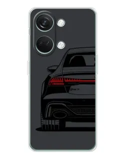 Чехол для Huawei Honor Play 10C с картинкой «Задняя часть Audi — арт»