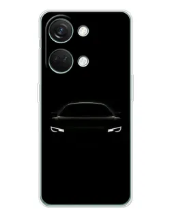 Чехол для Huawei Honor Play 10C с картинкой «Взгляд Audi в темноте»
